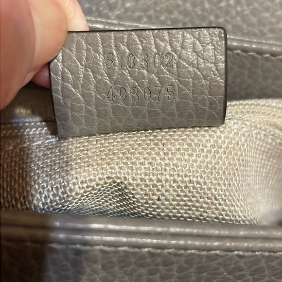 Gucci Interlocking Top Handle Bag in Grey - Picture 14 of 15
